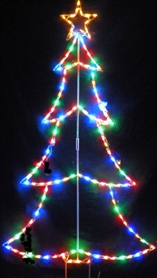 Large Outline Christmas Tree