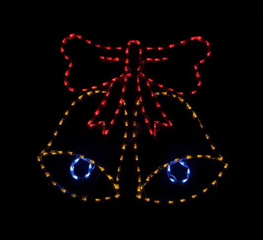 Animated Bell with Ribbon