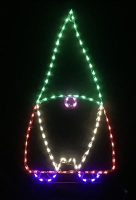Christmas Gnome with Elf Hat