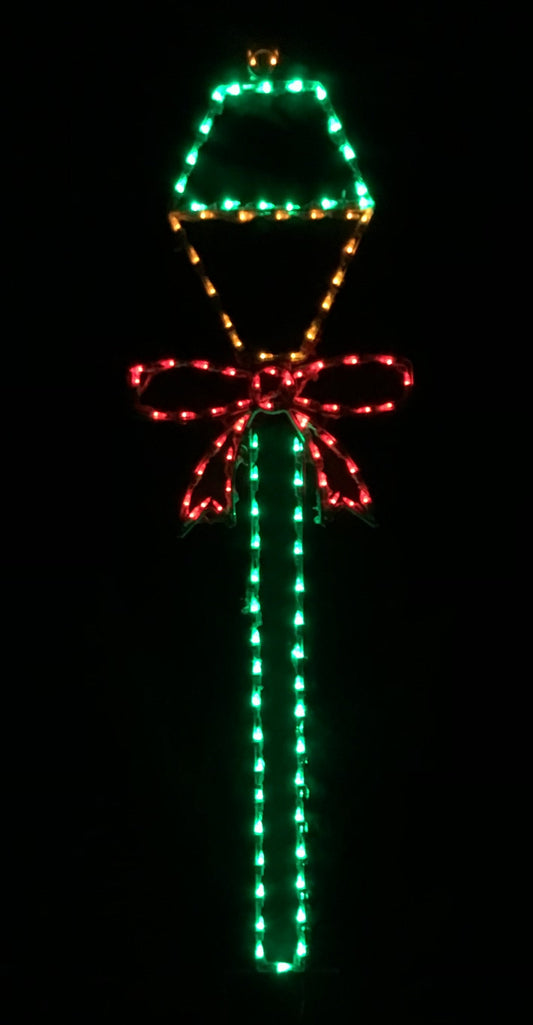 Lamp Post with Bow