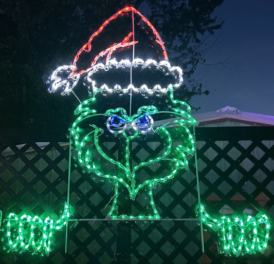 Peeking Green Monster