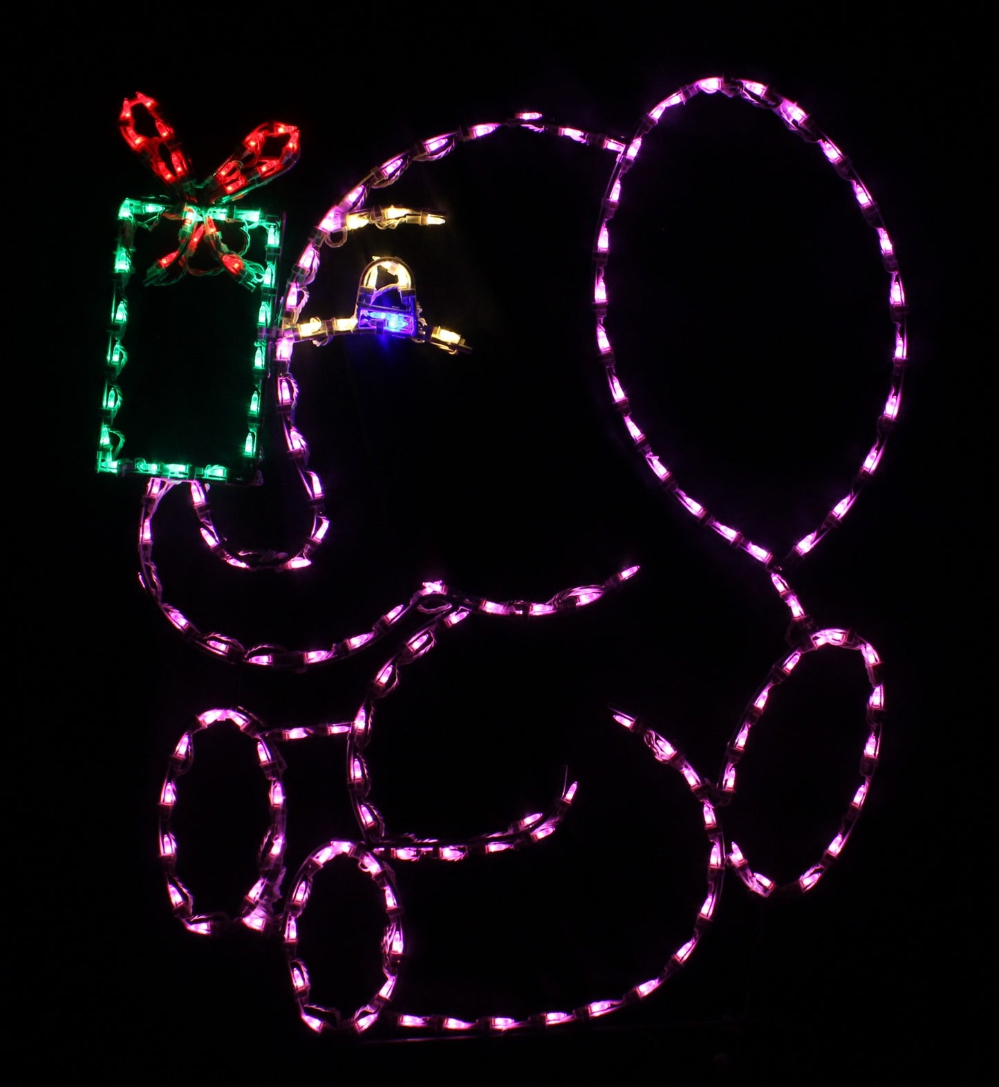 Toy Elephant with Present