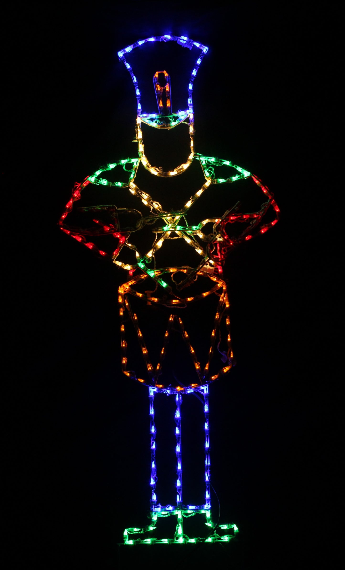 Animated 6' Large Drumming Soldier