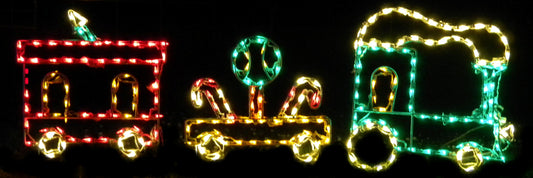 3 Piece Lollipop Train Small