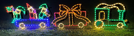 Christmas Package Train