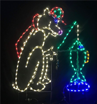 Animated Polar Bear Fishing