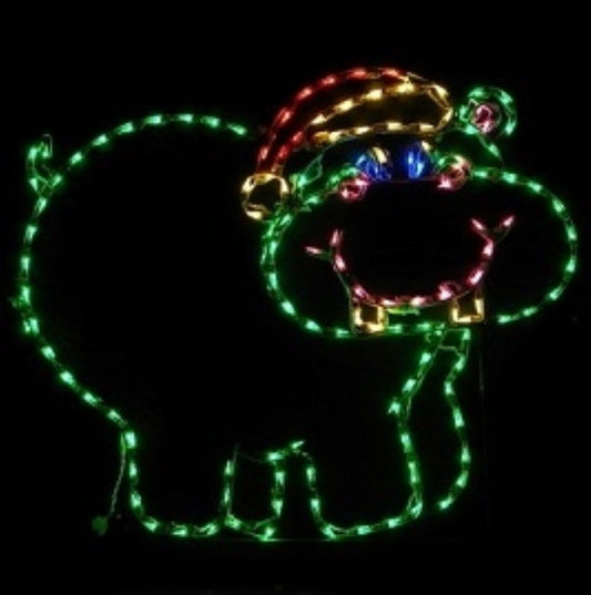Christmas Hippo