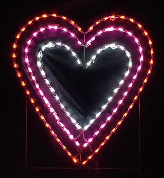 Animated Triple Heart