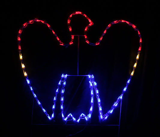 Patriotic Eagle Outline