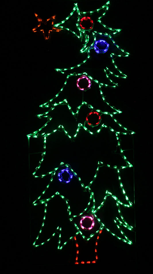 Wacky Bent Christmas Tree
