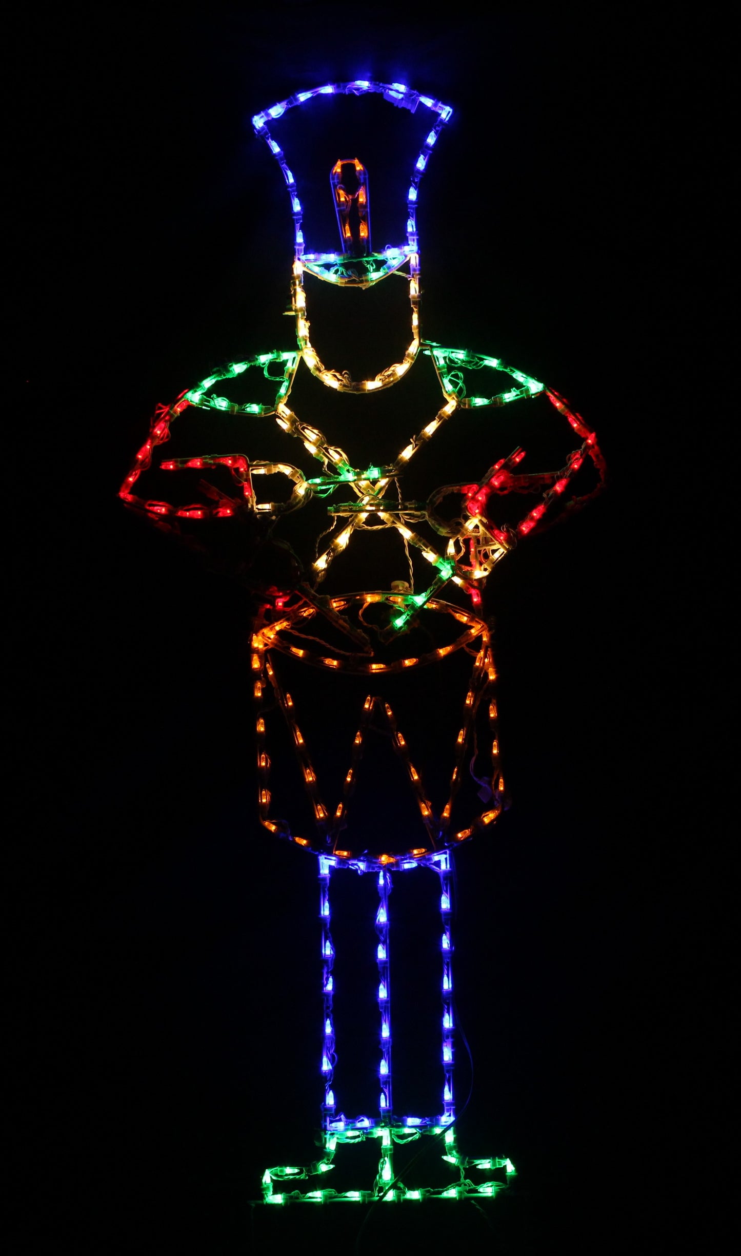 Animated 6' Large Drumming Soldier