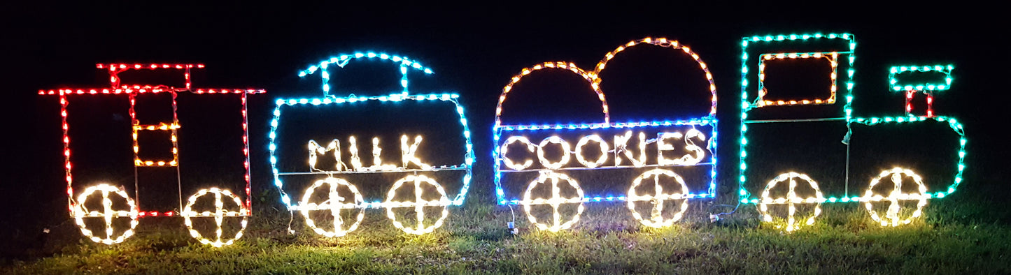 Santa's Cookie Snack Train