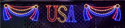 3 PC USA with 2 Banners