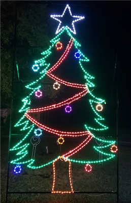 Garland Christmas Tree - Commercial